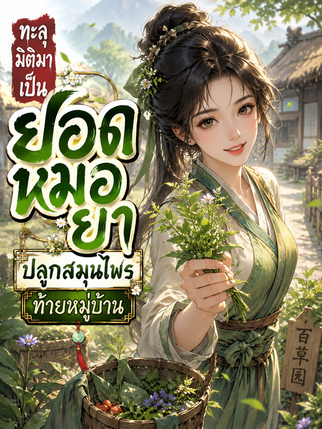 ทะลุมิติมาเป็นยอดหมอยา  ปลูกสมุนไพรท้ายหมู่บ้าน