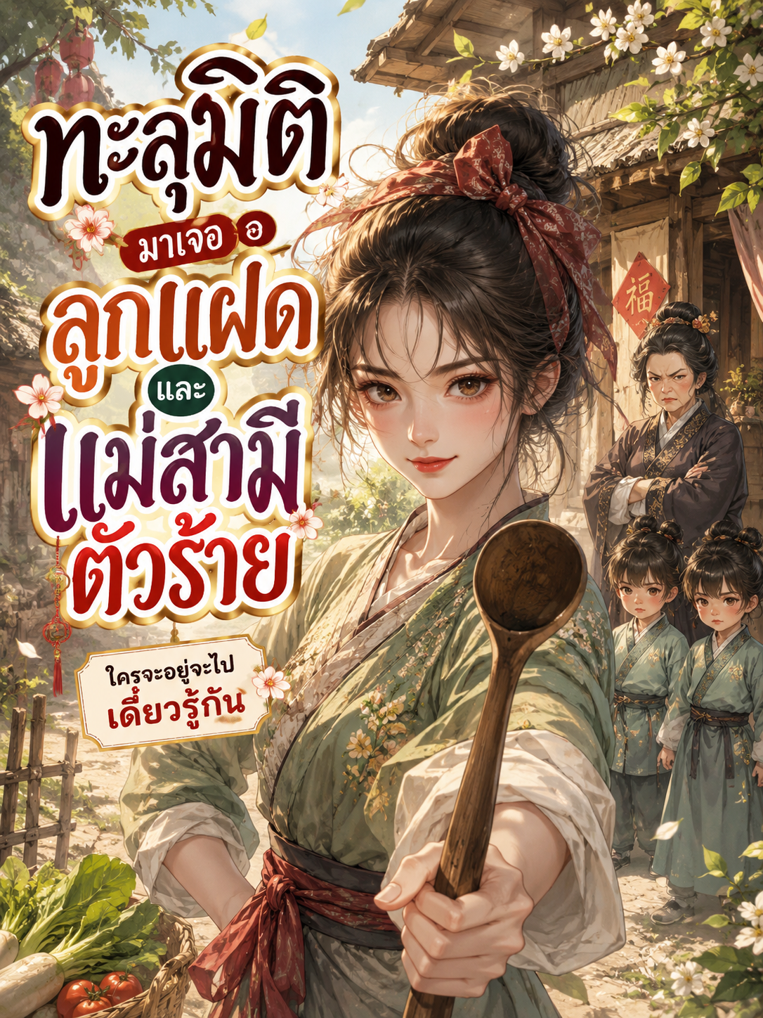 ทะลุมิติมาเจอลูกแฝด และแม่สามีตัวร้าย  ใครจะอยู่จะไปเดี๋ยวรู้กัน