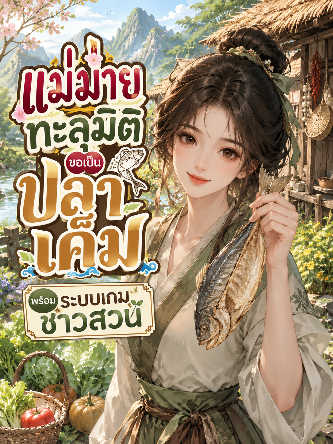 แม่ม่ายทะลุมิติขอเป็นปลาเค็ม  พร้อมระบบเกมชาวสวน