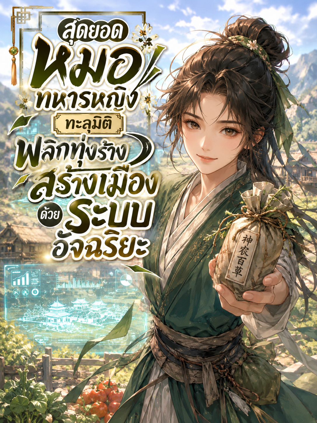 สุดยอดหมอทหารหญิงทะลุมิติ พลิกทุ่งร้างสร้างเมืองด้วยระบบอัจฉริยะ