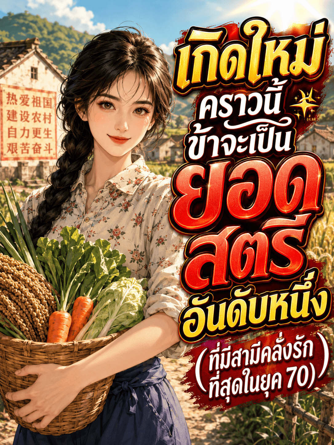 เกิดใหม่คราวนี้ข้าจะเป็นยอดสตรีอันดับหนึ่ง (ที่มีสามีคลั่งรักที่สุดในยุค 70) 