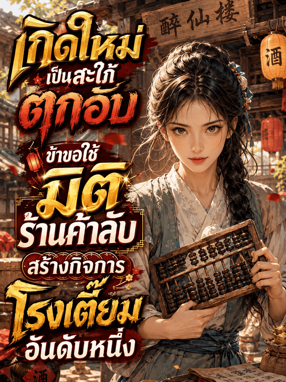 เกิดใหม่เป็นสะใภ้ตกอับ ข้าขอใช้มิติร้านค้าลับ สร้างกิจการโรงเตี๊ยมอันดับหนึ่ง