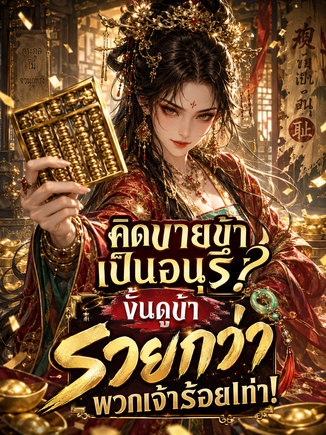 คิดขายข้าเป็นอนุรึ? งั้นดูข้ารวยกว่าพวกเจ้าร้อยเท่า!