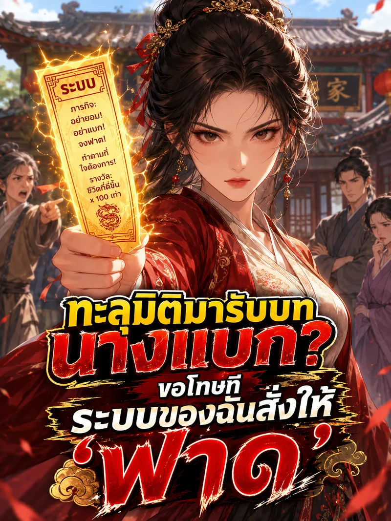 ทะลุมิติมารับบทนางแบก? ขอโทษที ระบบของฉันสั่งให้ ‘ฟาด’