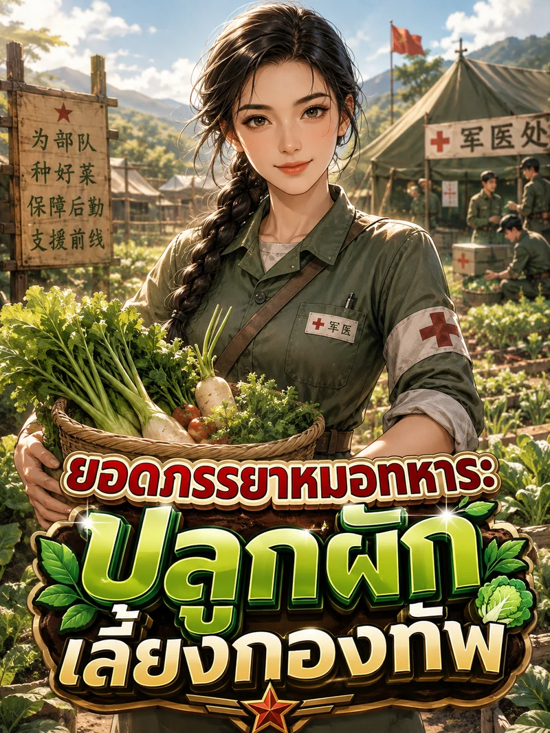 ยอดภรรยาหมอทหาร: ปลูกผักเลี้ยงกองทัพ