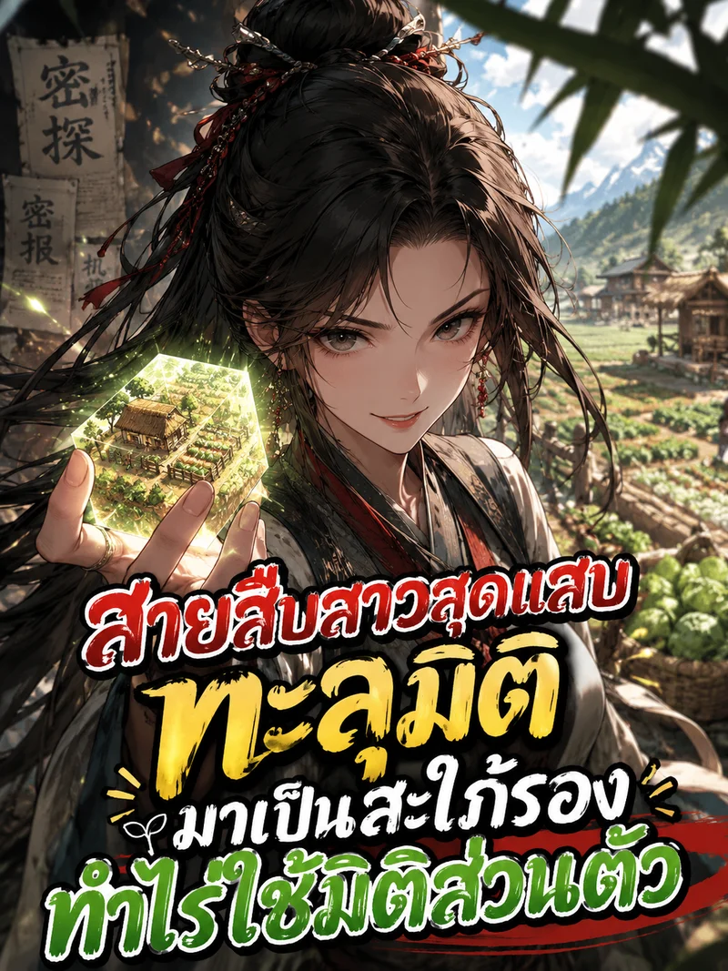 สายสืบสาวสุดแสบทะลุมิติ มาเป็นสะใภ้รองทำไร่ใช้มิติส่วนตัว