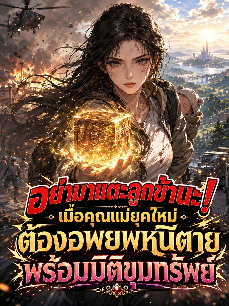 อย่ามาแตะลูกข้านะ! เมื่อคุณแม่ยุคใหม่ต้องอพยพหนีตายพร้อมมิติขุมทรัพย์