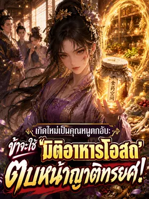 เกิดใหม่เป็นคุณหนูตกอับ: ข้าจะใช้ 'มิติอาหารโอสถ' ตบหน้าญาติทรยศ!