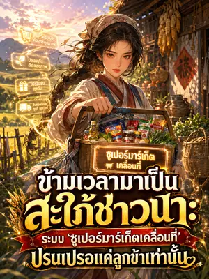 ข้ามเวลามาเป็นสะใภ้ชาวนา: ระบบ 'ซูเปอร์มาร์เก็ตเคลื่อนที่' ปรนเปรอแค่ลูกข้าเท่านั้น